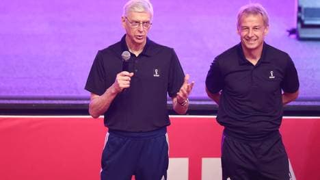 Arsene Wenger und Jürgen Klinsmann zogen ein positives WM-Fazit