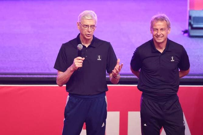 Beim Thema Trinkpausen blocken Klinsmann und Wenger