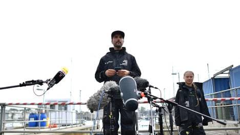 Boris Herrmann im Mittelfeld bei der Vendee Globe 