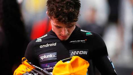 Lando Norris war im Qualifying von Katar Leidtragender der Track Limits