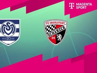 MSV Duisburg - FC Ingolstadt 04: Tore und Highlights | 3. Liga