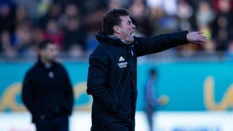 Dieter Hecking fand nach der Pleite deutliche Worte