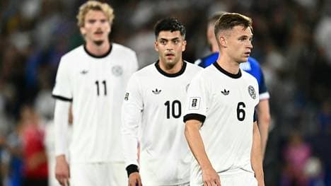 Die DFB-Stars waren nach Abpfiff ratlos