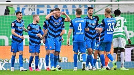 Heidenheim feiert den zweiten Treffer