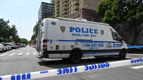 Ein Wagen der Polizei in New York