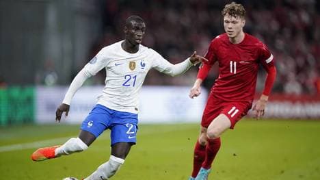 Frankreich verliert 0:2 in Dänemark