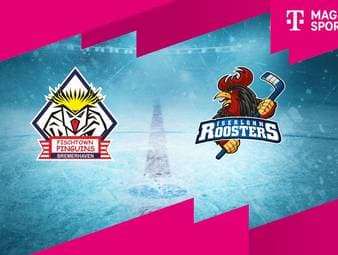 Pinguins Bremerhaven - Iserlohn Roosters: Tore und Highlights | PENNY DEL