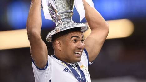 Casemiro gewann mit Real Madrid viermal die Champions League