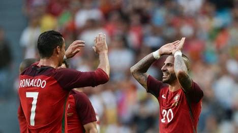 Ricardo Quaresma und Cristiano Ronaldo