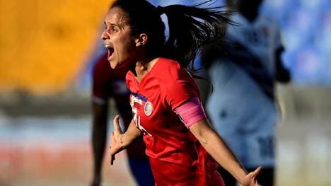 Costa Ricas Torschützin Katherine Alvarado