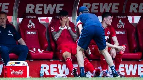 Davie Selke musste verletzt ausgewechselt werden