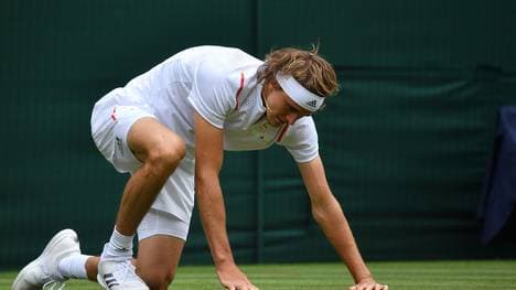 Alexander Zverev scheiterte bereits in der 1. Runde