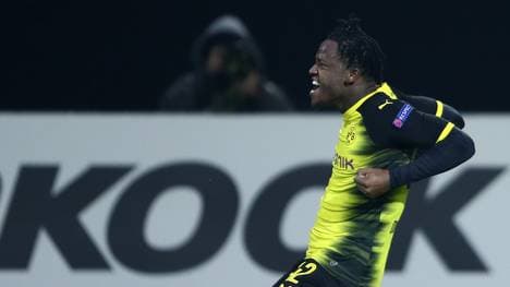 Michy Batshuayi erzielte in seinem dritten Pflichtspiel für den BVB seine Tore Nummer vier und fünf