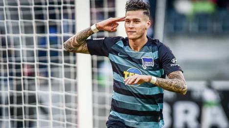 Davie Selke hat bei Hertha BSC einen Vertrag bis 2022