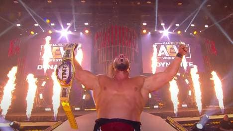 Wardlow krönte sich bei AEW Dynamite zum TNT Champion
