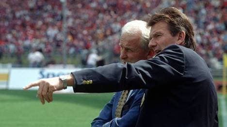 Egon Coordes (r.) war einst Co-Trainer beim FC Bayern