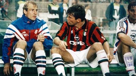 Jürgen Klinsmann und Lothar Matthäus hatten beim FC Bayern nicht das beste Verhältnis