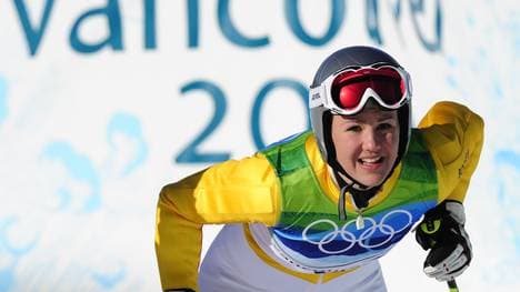 Gina Stechert gewann 2009 die Abfahrt in Tarvisio