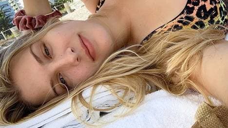 Eugenie Bouchard räkelt sich am Strand - solche Bilder soll es fortan nicht mehr allzu oft geben, sagt sie