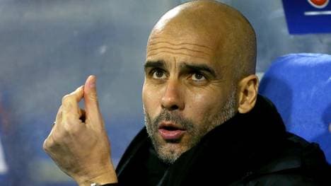 Pep Guardiola trainiert in der kommenden Saison Manchester City