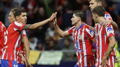 Atlético fährt einen Arbeitssieg ein