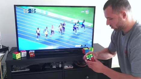 Anthony Brooks schneller als Usain Bolt