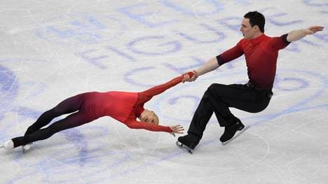 Aliona Savchenko und Bruno Massot landeten auf Platz zwei