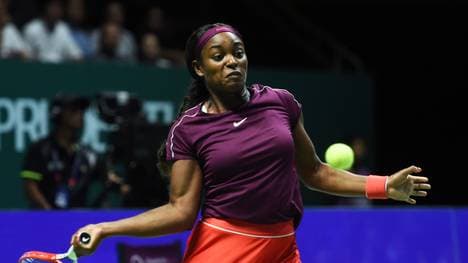 Sloane Stephens stand in diesem Jahr im Finale der French Open