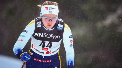 Die Schwedin Linn Svahn fällt nach einem Sturz für die WM aus