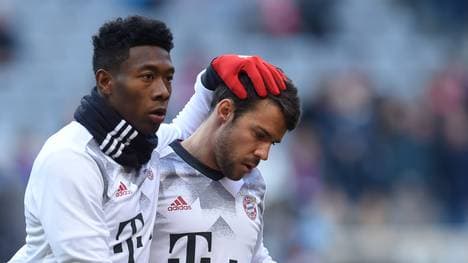 Die zuletzt angeschlagenen David Alaba und Juan Bernat sind wieder fit