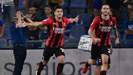 Brahim Diaz (l.) erzielte für Milan das Tor des Tages