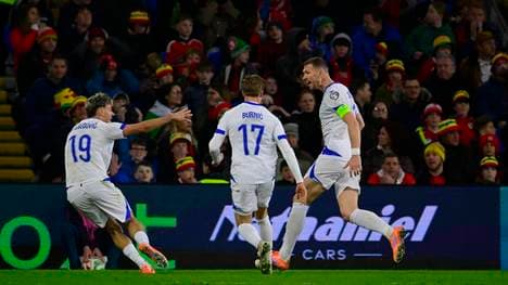 Edin Dzeko traf am Donnerstagabend für Bosnien
