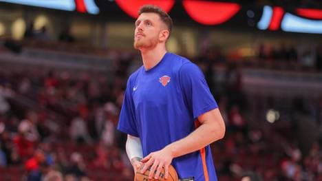 Isaiah Hartenstein spielte zwei Saisons für die New York Knicks