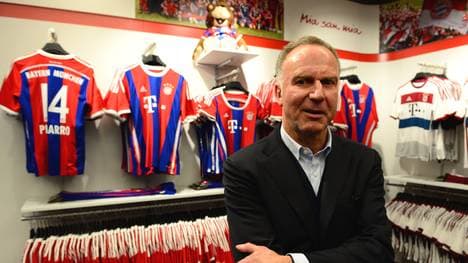 Karl-Heinz Rummenigge zum Geburtstag des FC Bayern