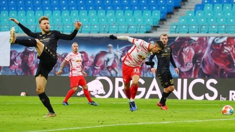 Andre Silva wurde mit zwei Treffern zum Matchwinner für RB Leipzig