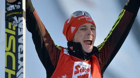 Eric Frenzel feierte dank einer furiosen Aufholjagd das "Triple"