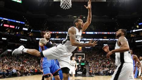 Oklahoma City Thunder v San Antonio Spurs