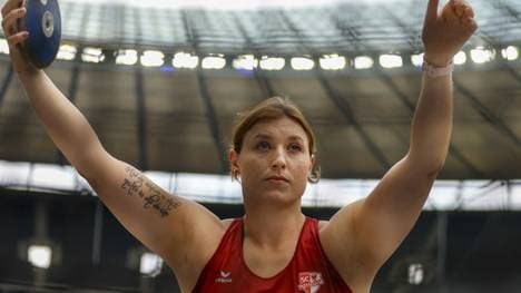 Diskuswerferin Kristin Pudenz kommt immer besser in Form