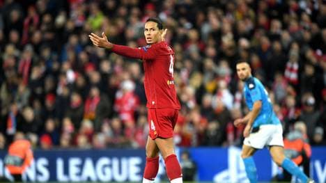 Virgil van Dijk und der FC Liverpool müssen noch ums Achtelfinale bangen
