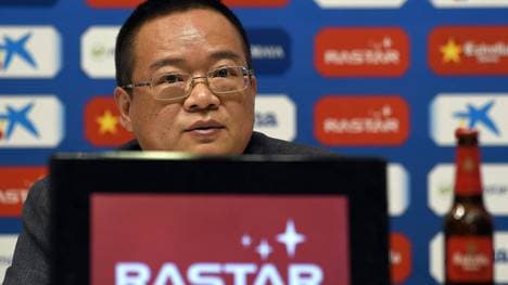 Abgedankt: Barcelonas bisheriger Besitzer Chen Yansheng
