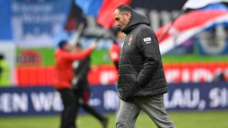 Trainer Frank Schmidt geht mit dem 1. FC Heidenheim in seine zweite Bundesligasaison