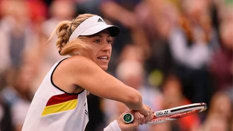 Angelique Kerber verlor gegen die Schweizerin Belinda Bencic ihr Einzel am Sonntag