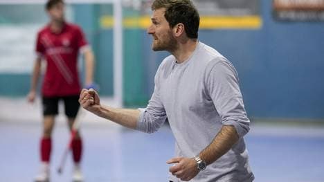 Deutschlands Trainer Jan Philipp Rabente