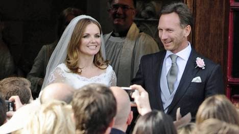 Geri Halliwell mit Christian Horner