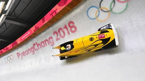 Nico Walther und Christian Poser führen zur Halbzeit im Zweier-Bob