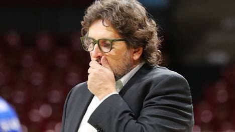 Andrea Trinchieri war nach dem Spiel bedient