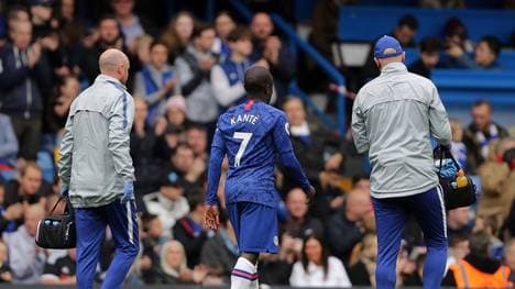 N'golo Kanté droht im Finale der Europa League gegen den FC Arsenal auszufallen