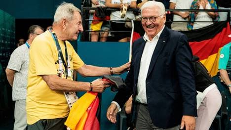 Steinmeier wünscht den deutschen Athleten viel Erfolg