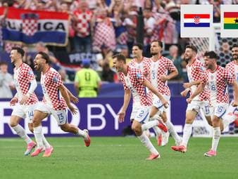 Die "alten" Vatreni liefern mal wieder, wenn es darauf ankommt. Der knappe 2:1-Sieg gegen Ghana reicht Kroatien zum Einzug ins Sechzehntelfinale.