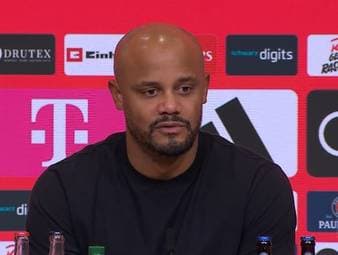 Nach dem 2:2 gegen den Tabellenletzten hadert Vincent Kompany mit der Leistung seiner Mannschaft. Der Trainer des FC Bayern München betont, dass sein Team nicht den Unterschied gemacht hat wie sonst.